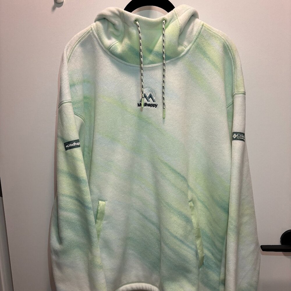 NEW Columbia x Madhappy Mens MTR Lightweight Fleece Hoodie Size Medium